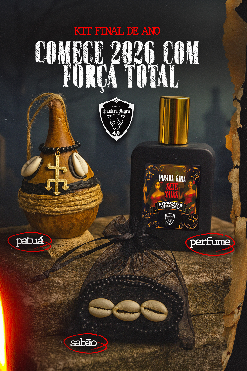 Kit de Final de Ano - Pombagira Sete Saias