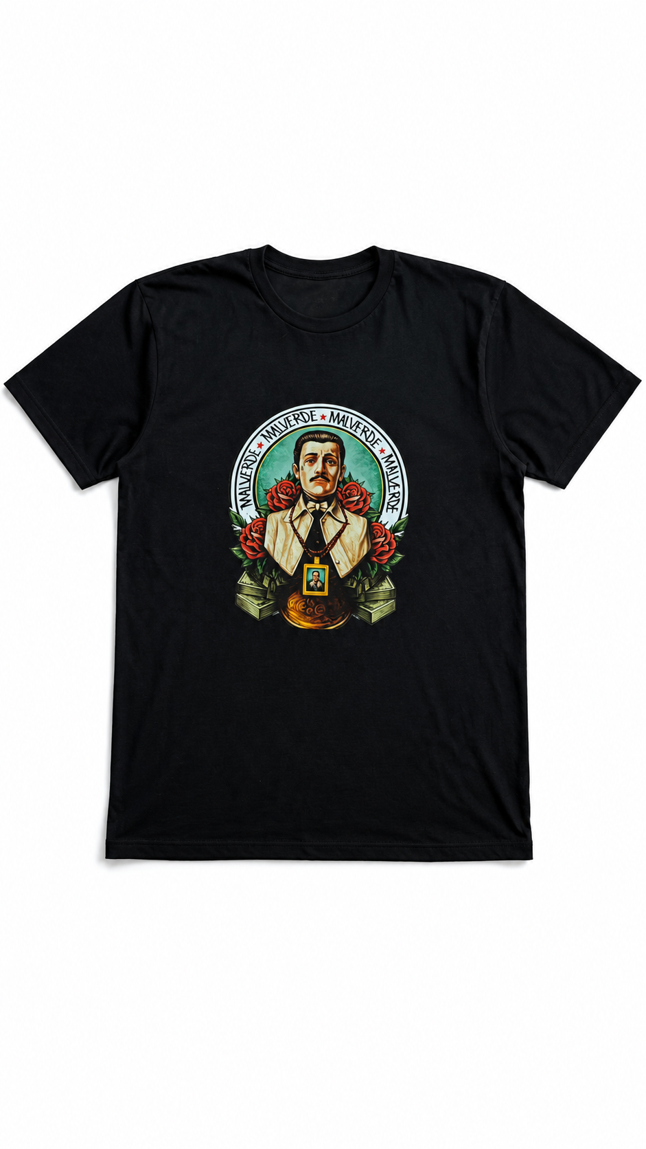 Camiseta Jesús Malverde G1 ao G3