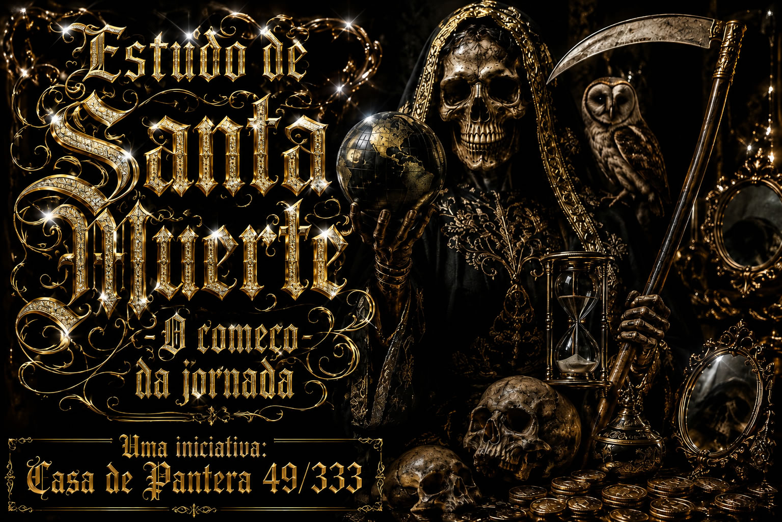 Estudo de Santa Muerte — O Começo da Jornada