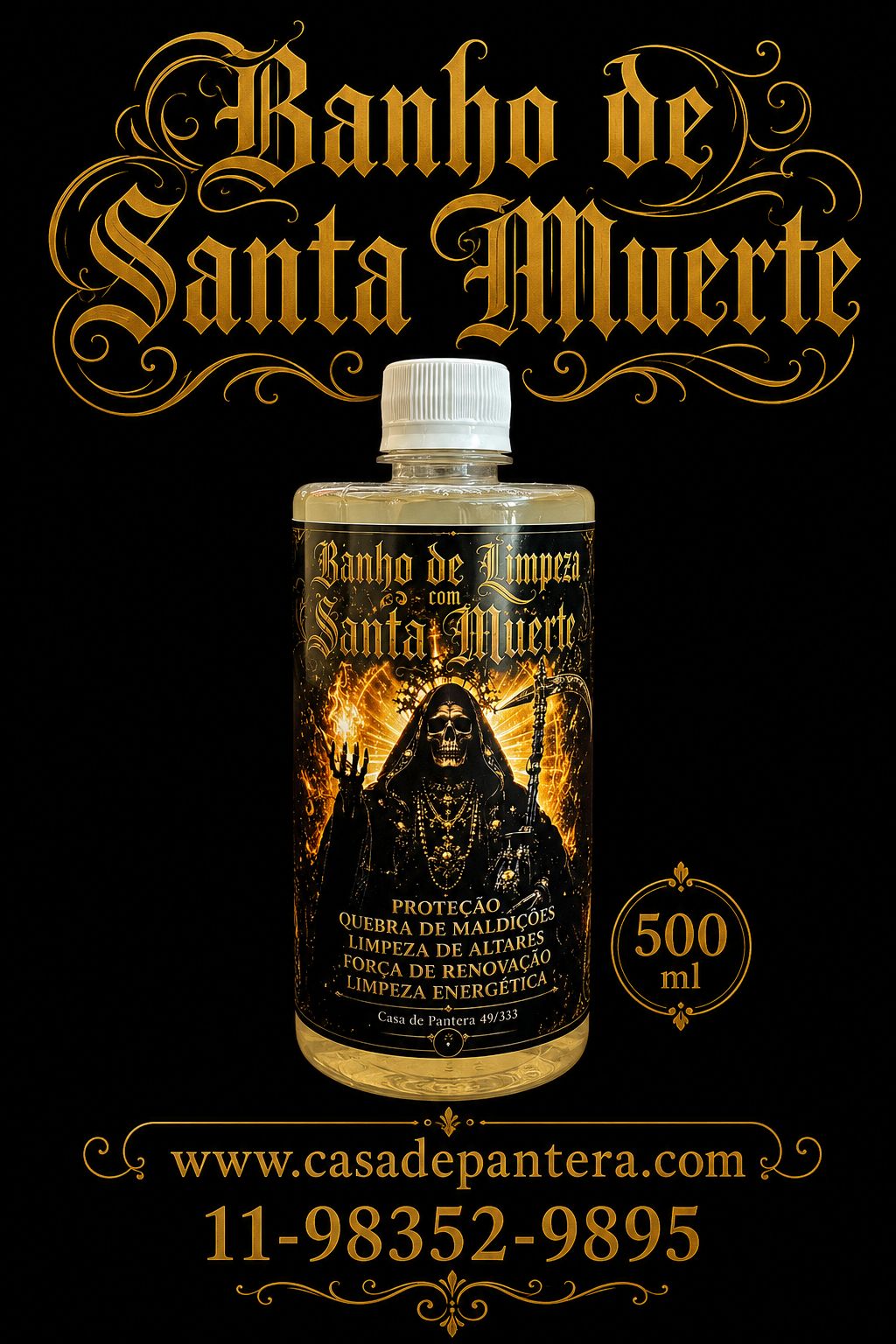 Banho de Santa Muerte (500 ml)